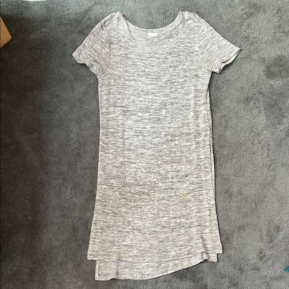 Garage Gray Asymmetrical Sheath Dress